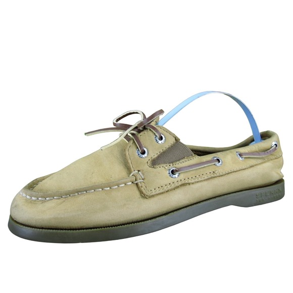 Sperry Other - SPERRY Boat Shoe  Boys Y 4 Medium Athletic Brown Leather Slip On